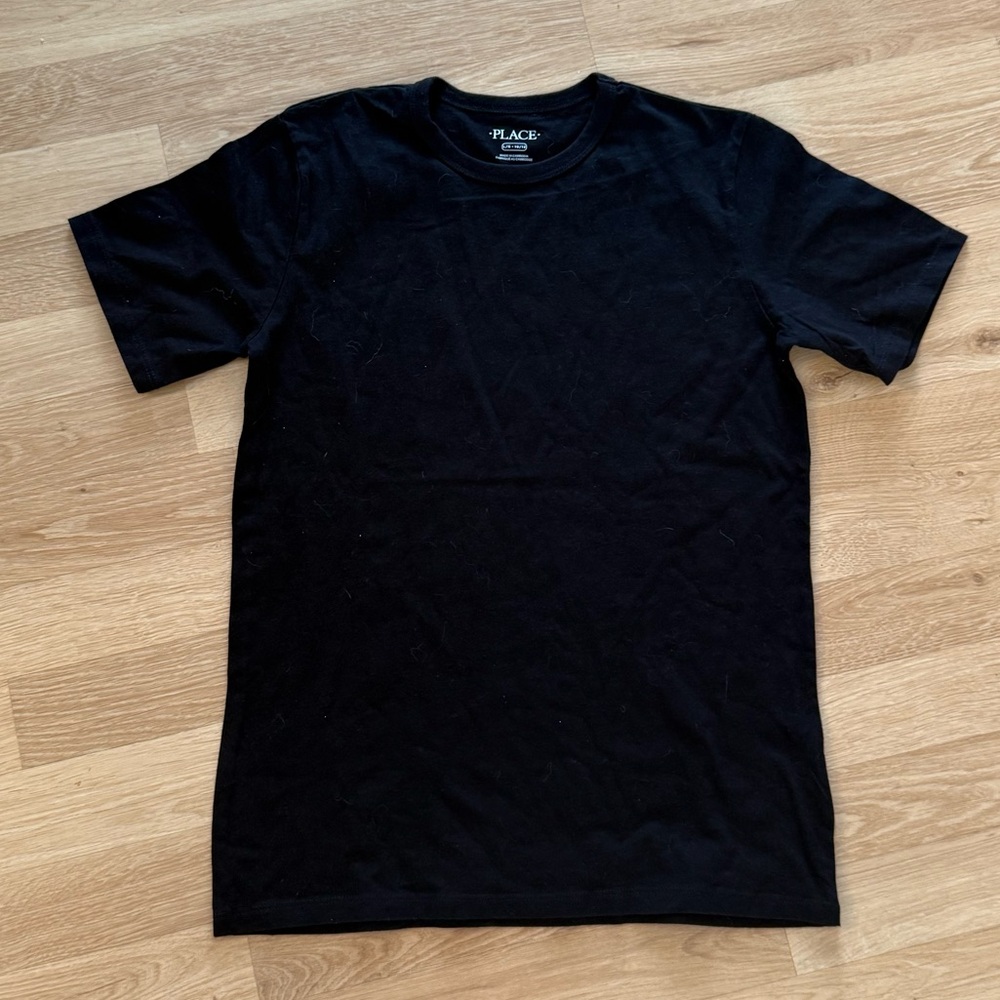 Children’s Place Black Short Sleeve Tee